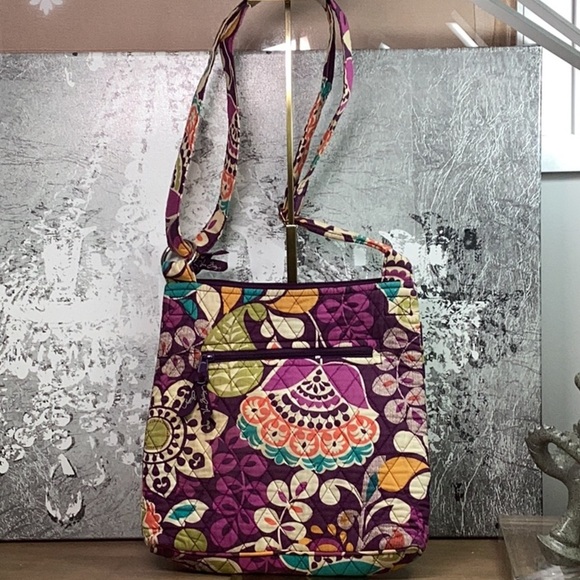 Vera Bradley Vibrant Multicolor Shoulder Bag - Picture 1 of 6
